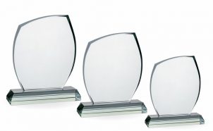 2123 Glass trophies