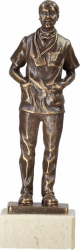 700004 Trofeo sanitarios  21 Cm Color Bronce