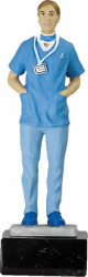 700008 Trophies Medical staff  21 Cm  Decorated with colors