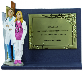 5305 HOMENAJE PLACA MEDICOS